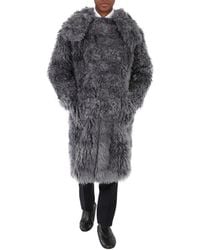 Burberry - Tempest Ear-Detail Hood Faux Fur Duffle Coat, Brand Size 44 (Us - Lyst