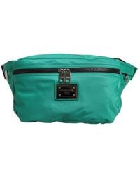 Dolce & Gabbana - Dolce & Gabbana Logo Plaque Nylon Waist Fanny Pack Borse Bag - Lyst