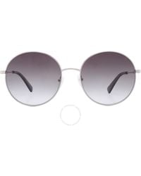 Longchamp - Grey Gradient Round Sunglasses Lo143s 711 58 - Lyst