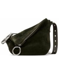 Burberry - Small Knight Suede Shoulder Bag - Lyst
