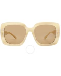 Tory Burch - Logo Acetate Square Sunglasses - Lyst