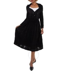 Yohji Yamamoto - Intarsia Plaid Jq Gather Skirt, Brand Size 2 - Lyst