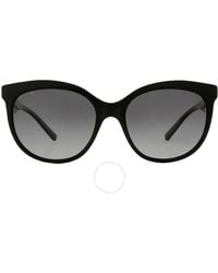 BVLGARI - Grey Gradient Oval Sunglasses Bv8249 501/t3 56 - Lyst