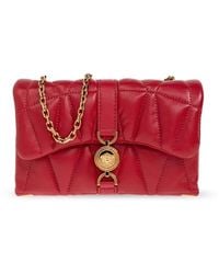 Versace - Cleio Small Leather Crossbody Bag - Lyst