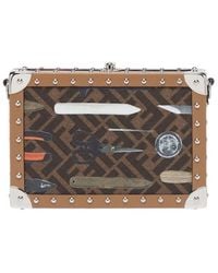 Fendi - Ff Rectangular Phone Trunk Bag - Lyst