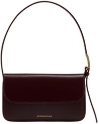 Victoria Beckham - Shoulder Bag Burgundy - Lyst