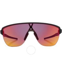 Oakley - Corridor Prizm Road Mirrored Shield Sunglasses Oo9248 924802 142 - Lyst