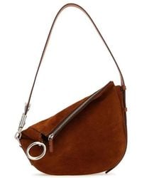 Burberry - Small Knight Zipped Shoulder Bag - Lyst