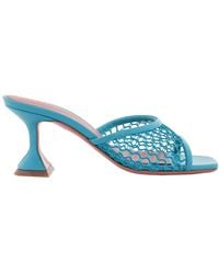 AMINA MUADDI - Lupita Net 70 Sandals - Lyst