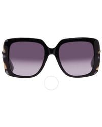 Longchamp - Purple Square Sunglasses Lo713s 003 53 - Lyst