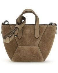 Brunello Cucinelli - Calf Leather Shoulder Bag - Lyst