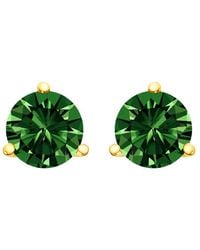 Haus of Brilliance - 14K 1.0 Cttw 3-Prong Martini Set Lab Grown Diamond Solitaire Stud Earrings - Lyst