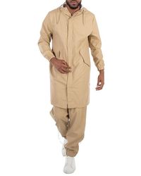 Rains - Sand Fishtail Waterproof Parka - Lyst
