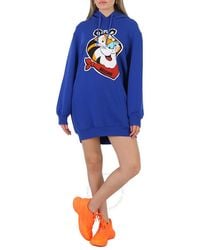 Moschino - Capsule Year Of The Tiger Hoodie Dress - Lyst
