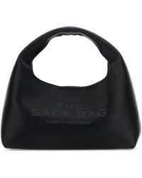 Marc Jacobs - Leather Mini The Sack Bag Handbag - Lyst