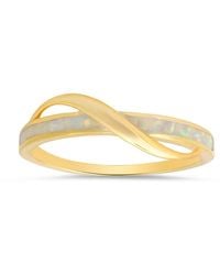 Kylie Harper - 14K Over Opal Wave Ring - Lyst