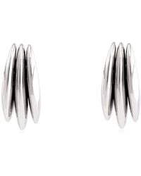 Burberry - Triple Thorn Sculptural Earrings - Lyst