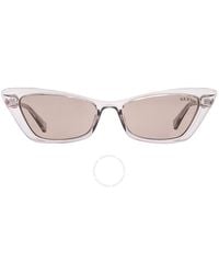 Guess - Brown Cat Eye Sunglasses Gu8229 81e 53 - Lyst
