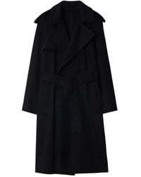 Burberry - Cashmere Wrap Belted Trench Coat, Brand Size 6 Us - Lyst