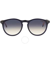 Carrera - Blue Grey Gradient Round Sunglasses 2006t/s 08vg/uy 50 - Lyst