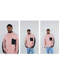 JW Anderson - Contrast Patch Pocket Turtleneck Jumper - Lyst