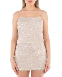 ROTATE BIRGER CHRISTENSEN - Ladies Birch Sequin Mini Top, Brand Size 38 (Us - Lyst