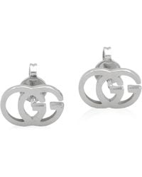 Gucci - Running G Stud Earrings - Lyst