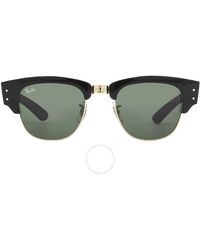 Ray-Ban - Mega Clubmaster Square Sunglasses Rb0316s 901/31 50 - Lyst