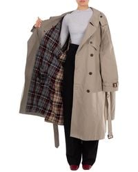 Balenciaga - Ladies Double Sleeve Trench Coat, Brand - Lyst