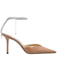 Jimmy Choo - Saeda 85 Pointed-Toe Pumps, Brand Size 35 Us - Lyst
