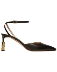 Bally - Tatjana 65 Pointed-Toe Leather Pumps, Brand Size 40 Us - Lyst
