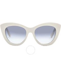 Ferragamo - Blue Butterfly Sunglasses Sf1022s 103 53 - Lyst