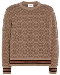 COACH Varsity Sweater in Black for Men | Lyst COACH Varsity Sweater in Black for Men | Lyst
