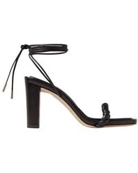 Jimmy Choo - Diosa 85 Leather Sandals, Brand Size 36.5 Us - Lyst
