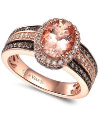 Le Vian - Ladies Peach Morganite Rings Set - Lyst