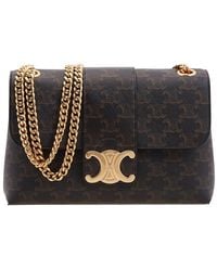 Celine - Medium Triomphe Canvas Victoire Bag - Lyst
