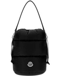 Moncler - Nylon Caradoc Bucket Bag 999 Borse A Secchiello - Lyst