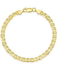 Kylie Harper - Italian 14K Over 8.5" Mariner Chain Bracelet - Lyst