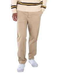Polo Ralph Lauren - Surrey Tan Pleated Canvas Pants - Lyst