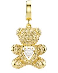 Swarovski - Idyllia Mixed Cuts Teddy Charm - Lyst