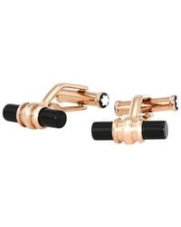 Montblanc - Meisterstuck-Tone Onyx Cufflinks 113395 - Lyst