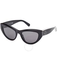 Moncler - Modd Smoke Cat Eye Sunglasses Ml0258 01a 53 - Lyst