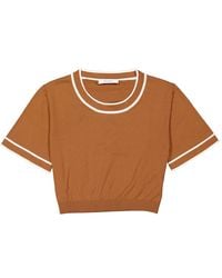 Max Mara - Uscio Crop Top - Lyst