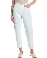 Brunello Cucinelli - Faded Light Denim Trousers, Brand Size 46 (Us - Lyst