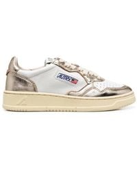 Autry - Medalist Low Bicolor Sneakers, Brand Size 37 Us - Lyst