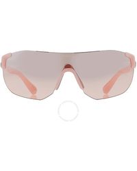 Moncler - Pink Shield Sunglasses Ml0272-k 72z 00 - Lyst