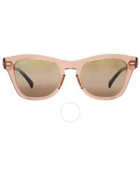 Ray-Ban - Gradient Mirror Square Sunglasses Rb0707s M6449g7 53 - Lyst