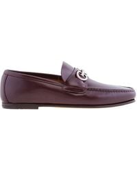 Ferragamo - Salvatore Galileo Gancini Ornament Slip-On Loafers, Size 7 - Lyst