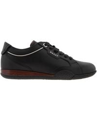 Bally - Fridia Leather Low-Top Sneakers - Lyst