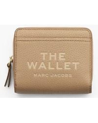 Marc Jacobs - The Leather Mini Compact Wallet - Lyst